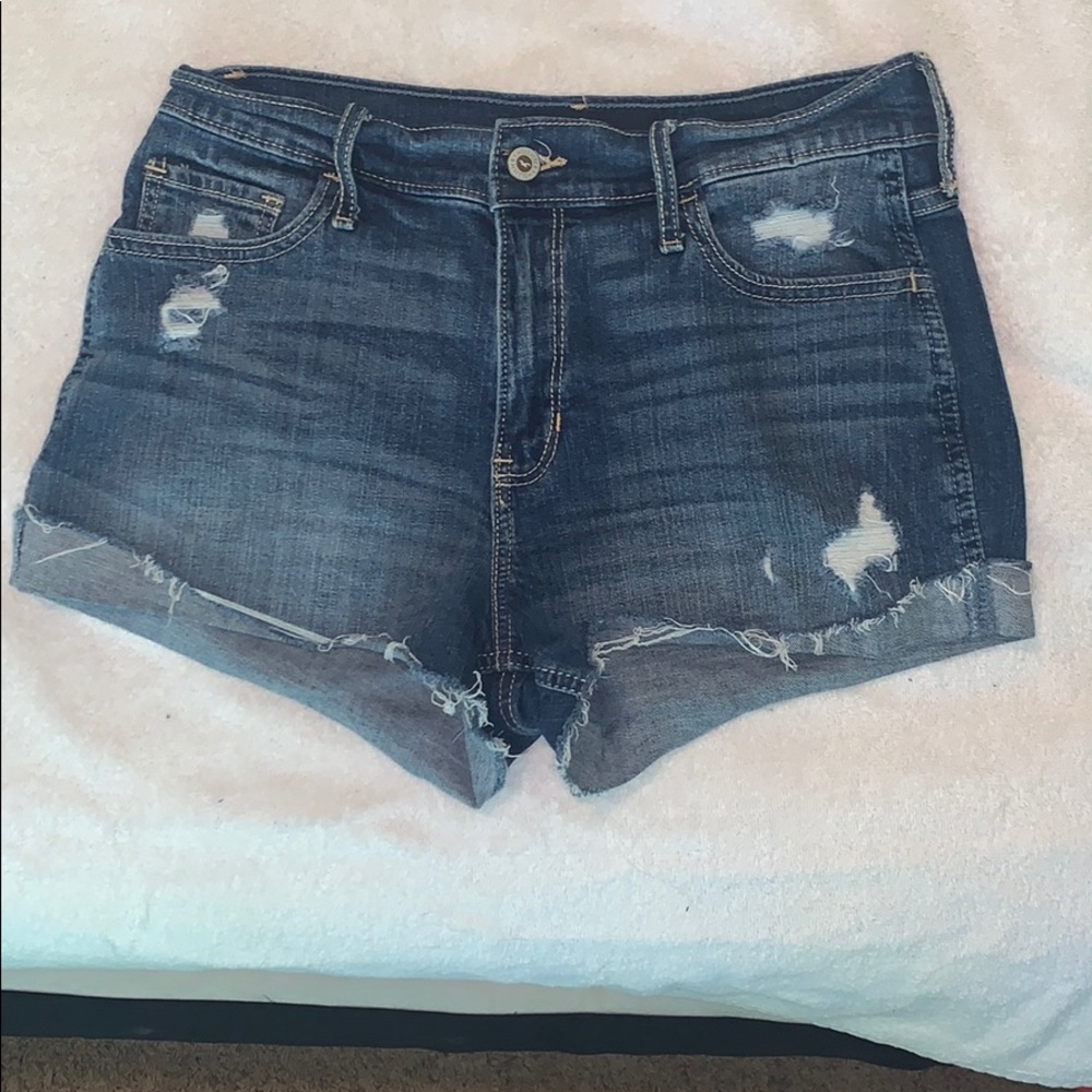 Hollister jean shorts